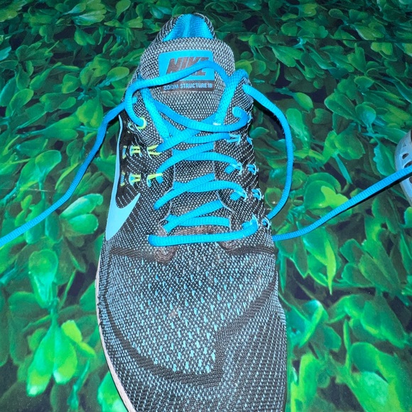 NIKE Air Zoom Structure 18 Mens US Size 13 EUR 47.5 Blu Lagoon Shoes 683731-401 - Picture 7 of 13